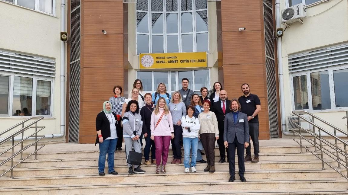 Seval-Ahmet Çetin Fen Lisesi ilk Erasmus+ Hareketliliğine Ev Sahipliği Yapıyor