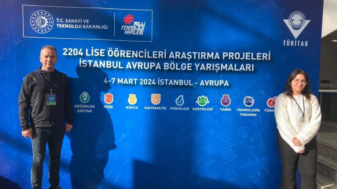 2024 TÜBİTAK 2204-A “Kilin Radyasyon Dağılımına Etkileri” Projemiz İstanbul Avrupa Bölge Finallerinde